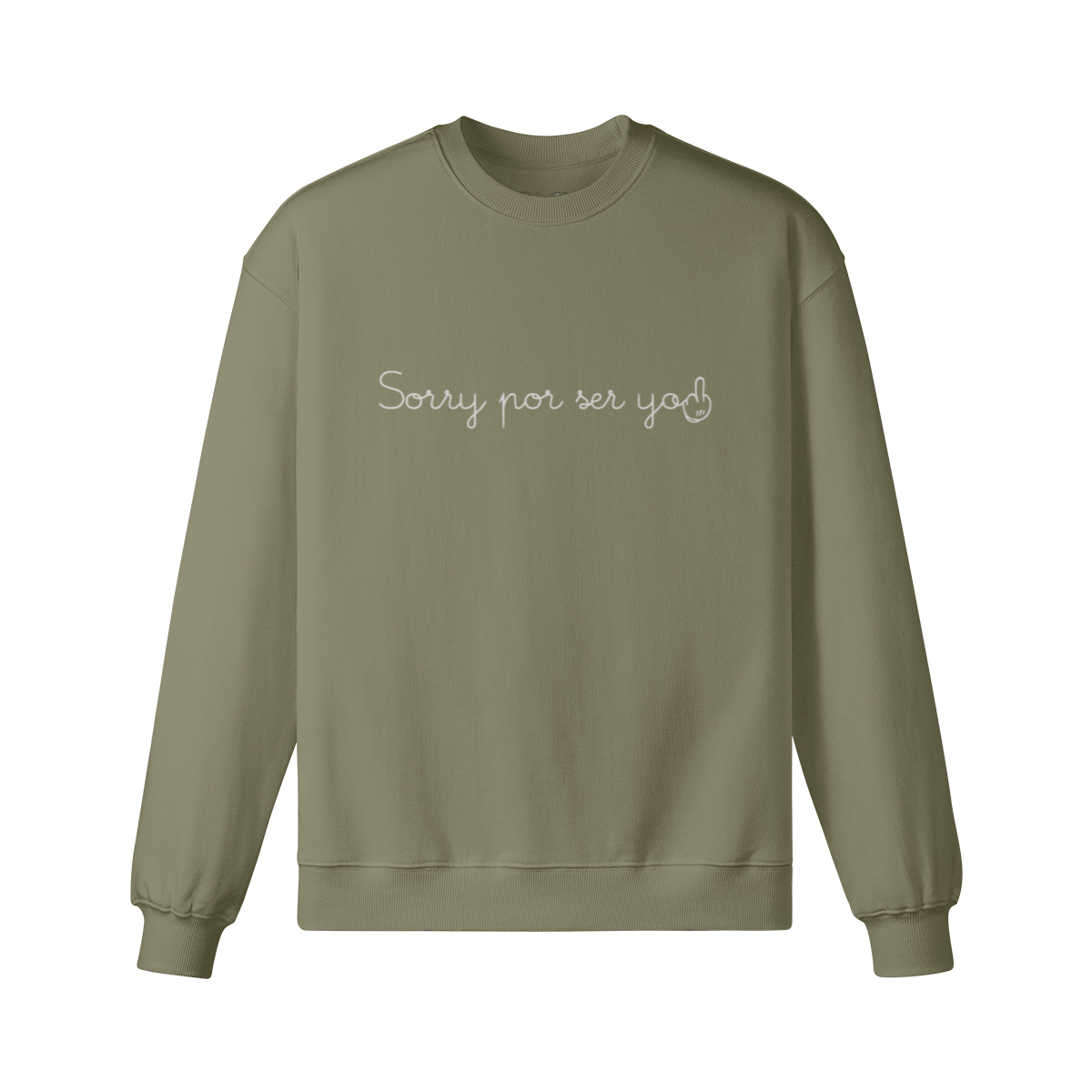 Sorry por ser yo — Heavy Oversized Sweatshirt
